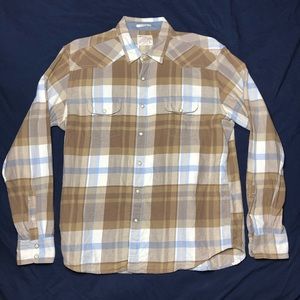 Lucky Brand Pearl Snap Western Rockabilly Shirt